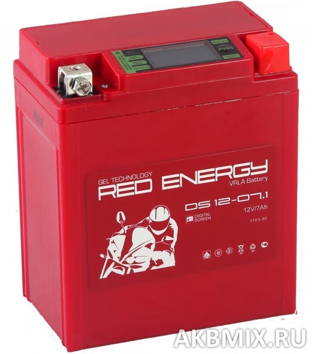 Аккумулятор Red Energy DS 12-07.01 (12V, 7Ah, 110A) [YTX7L-BS]